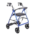 BQ4001A Aluminum Frame Assisted walking Adult Disability Walker With Seat Labor saving Rollator with Basket