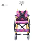 Children's manual wheelchair scooter disabled vehicle