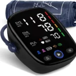 Kingclinic Blood Pressure Monitor Upper Arm Automatic BP Cuff Machine with LED Display for Home Use Health Care