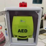 Automated external defibrillator is suitable for Zagreb cabinet unpacking alarm.