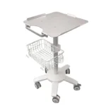 Factory Price Height Adjustable Defibrillator Ultrasound ECG Machine Medical Trolley Hospital
