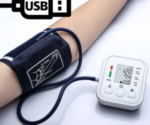 Portable Tonometer Digital Tensiometer Heart Rate Monitor Arm Blood Pressure Monitor BP Equipment Automatic Professional Medical