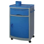 China Wholesale Modern Hospital Room Modern ABS Hospital Bedside Cabinet With Cup Holder